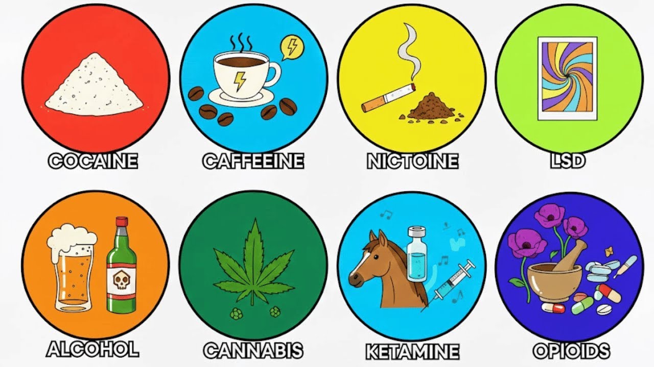Every DANGEROUS Drug Explained in 22 Minutes