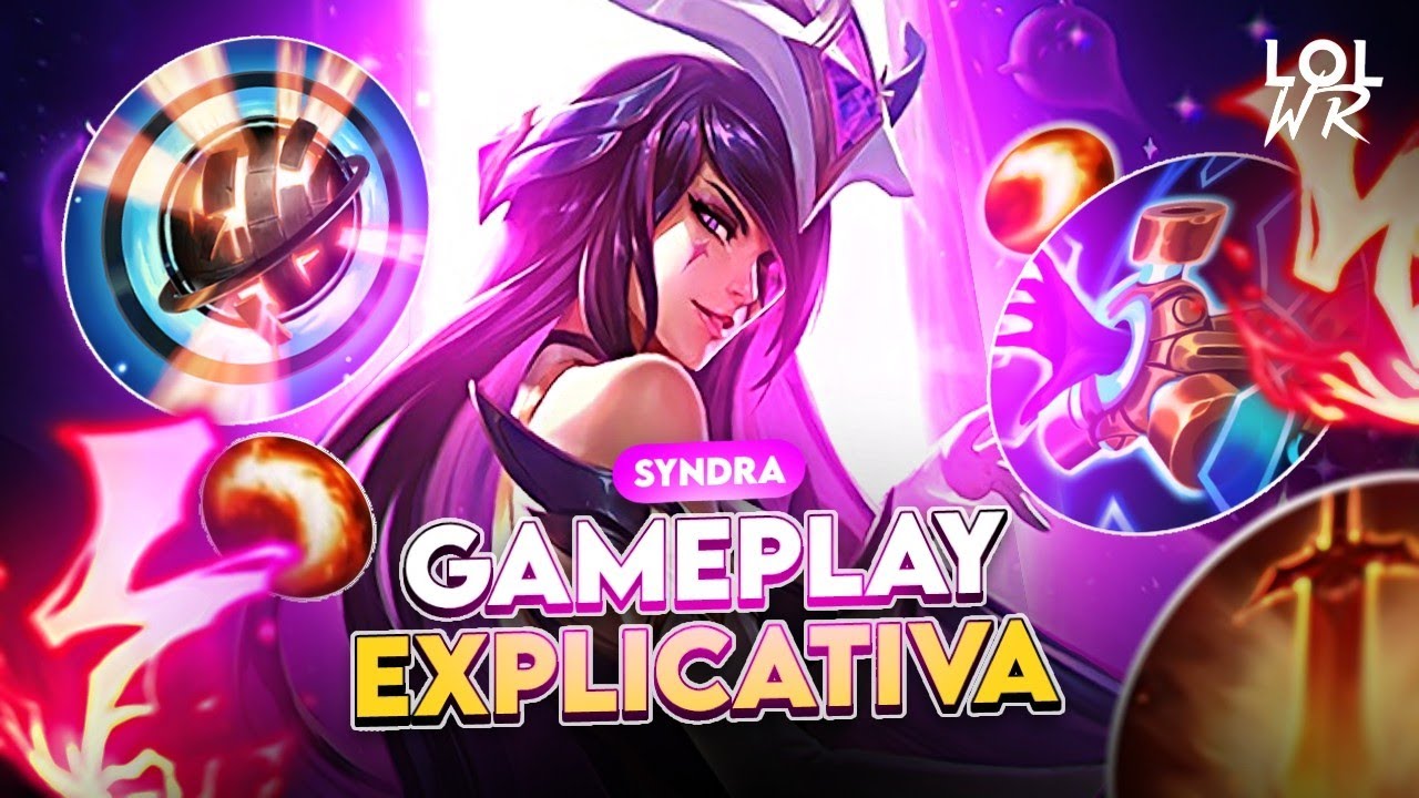 GAMEPLAY EXPLICATIVA DE SYNDRA! COMO JOGAR COM MAGOS DE CONTROLE DEPOIS DAS MUDANÇAS | LoL Wild Rift