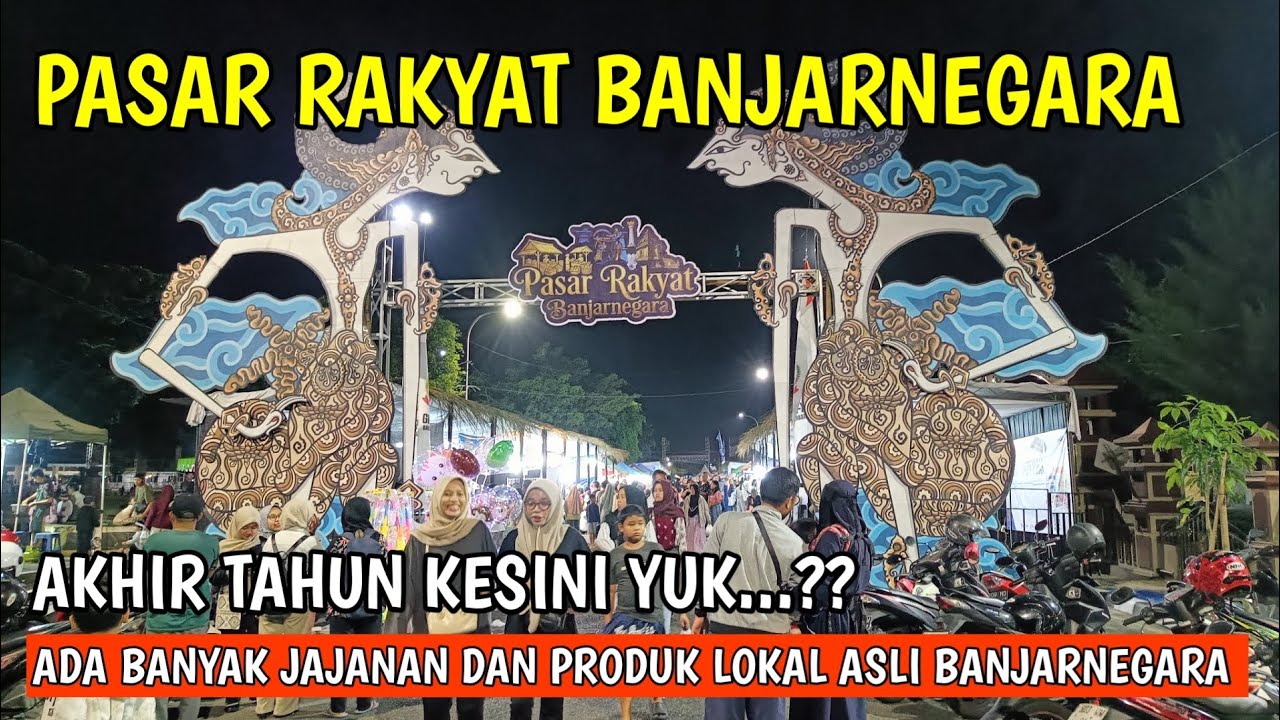 PASAR RAKYAT BANJARNEGARA Ada banyak jajan dan produk lokal Banjarnegara || Alun-alun Banjarnegara 