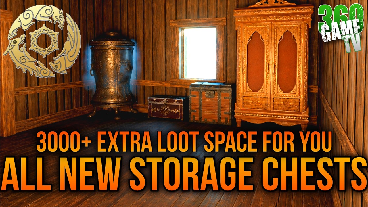 Crimson Desert EVERY NEW STORAGE Chest Guide - How to get IT - Massive Extra LOOT Space for YOU