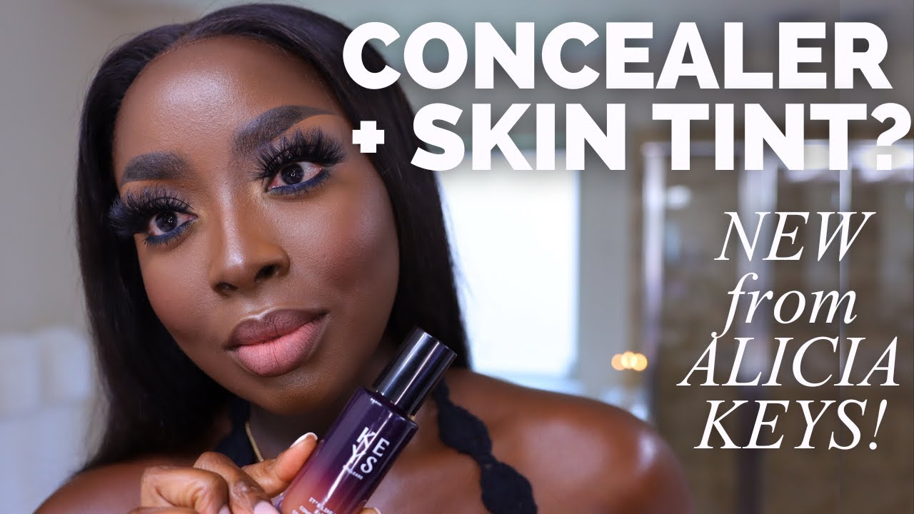 SKIN TINT от ALICIA KEYS? Я попробовала KEYS SOULCARE, так что тебе не обязательно @MENA_ADUBEA