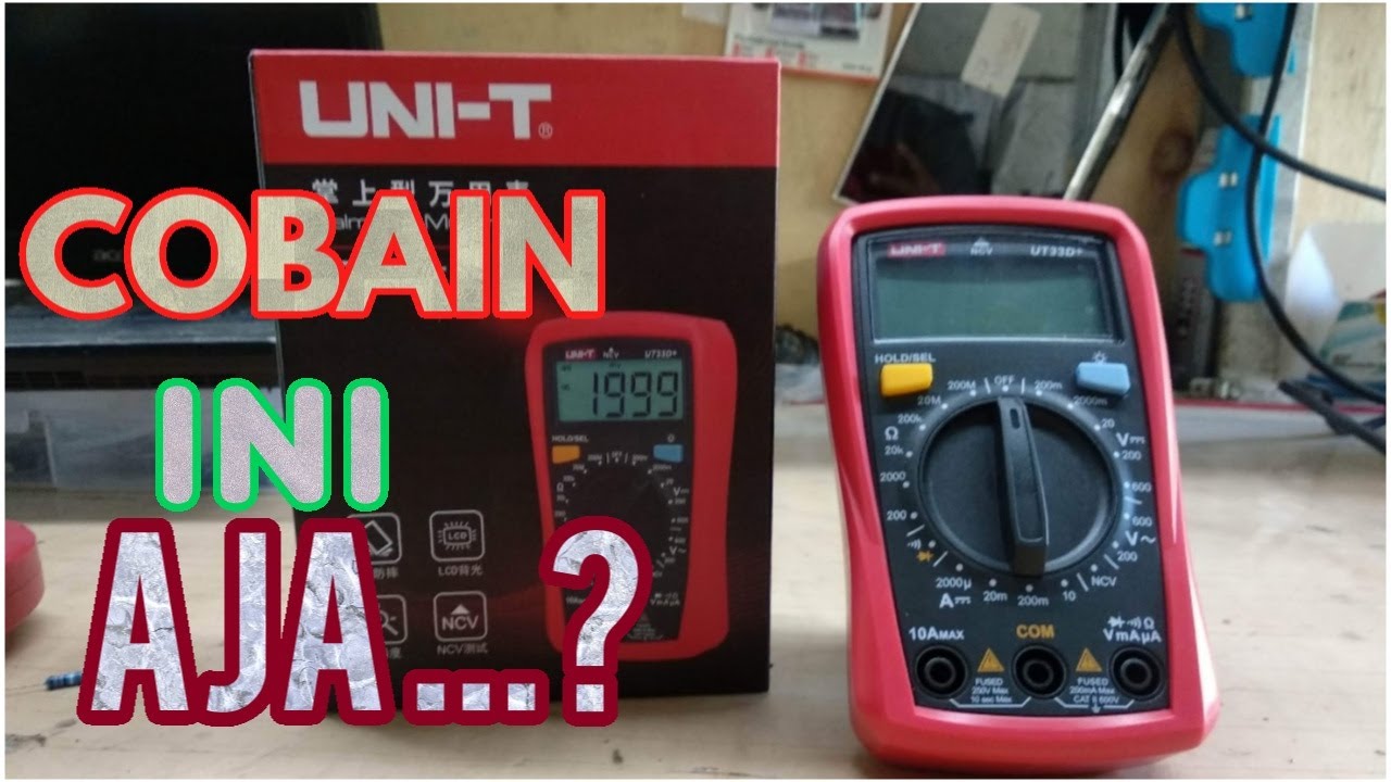 UNBOXING MULTITESTER UNI-T 33D+ #multitester #unboxing #unit