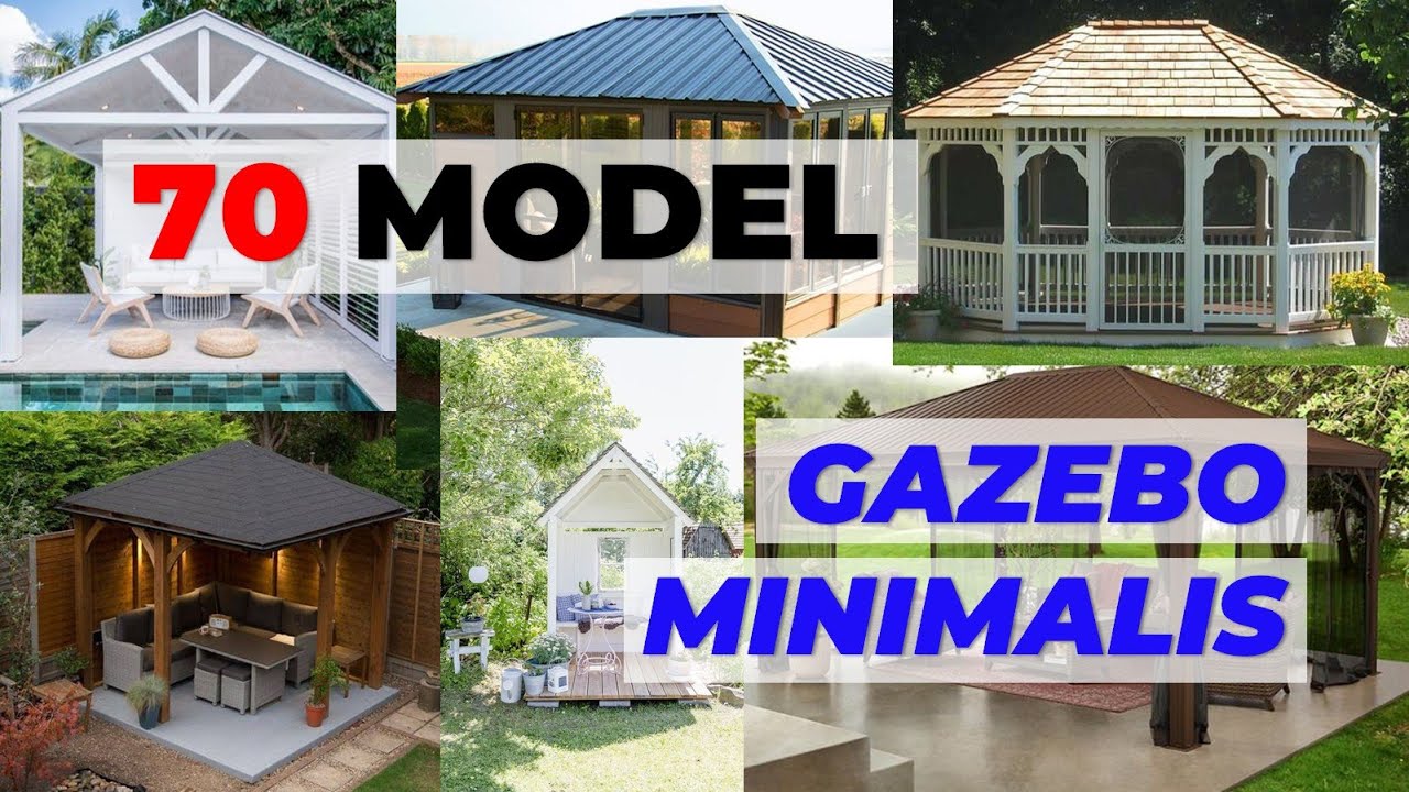 GAZEBO MINIMALIS MODERN TERBARU 2023