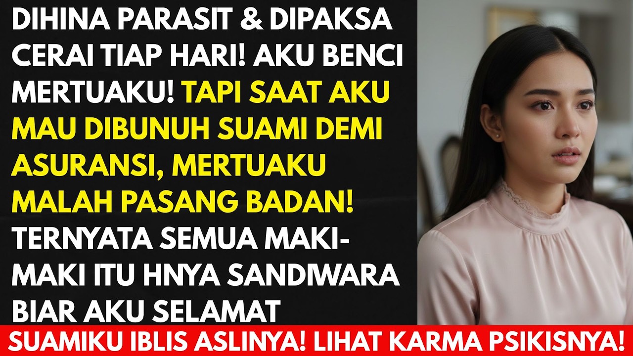 IBU MERTUA SELALU MENYURUHKU CERAI & MENGHINAKU MISKIN TERNYATA DEMI MELINDUNGIKU DARI RENCANA SUAMI