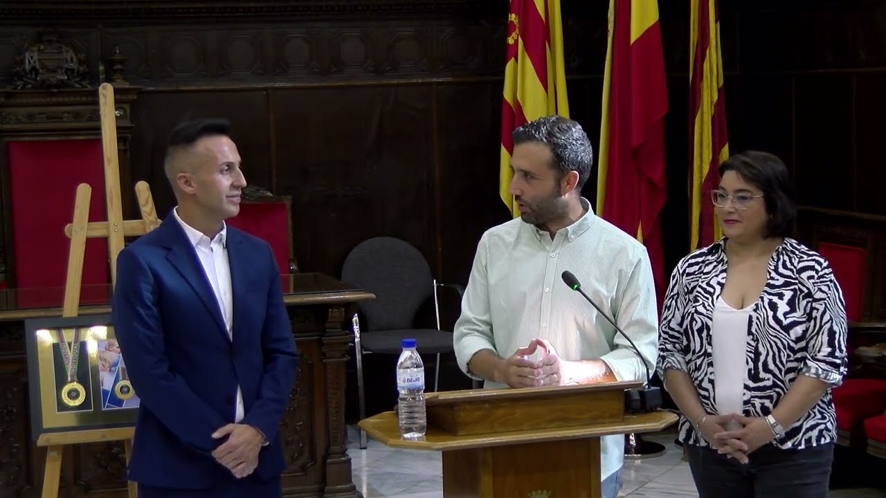 Recepci&oacute; al perruquer Ivan Mart&iacute;nez, campi&oacute; del m&oacute;n