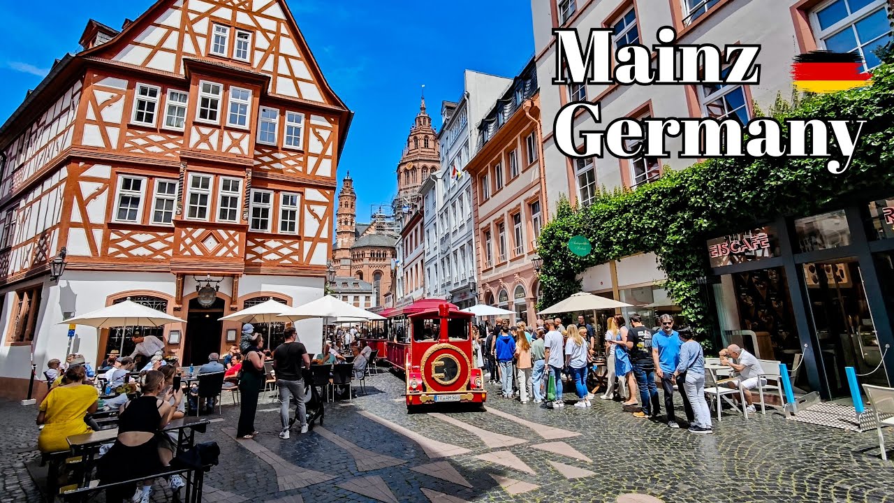 🇩🇪 Mainz Old Town Walking Tour: Wine, Markets, and Half-Timbered Houses