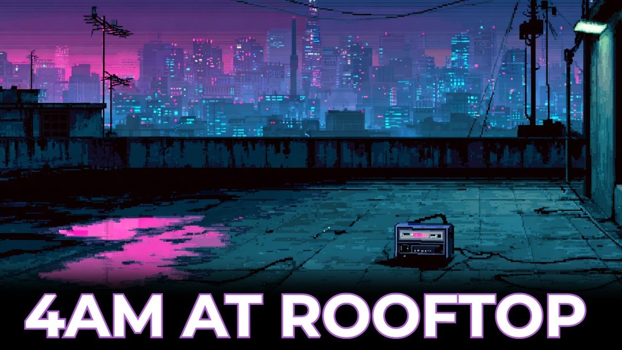 Neon Reflections At 4AM — Lo-Fi Cyberpunk Beat