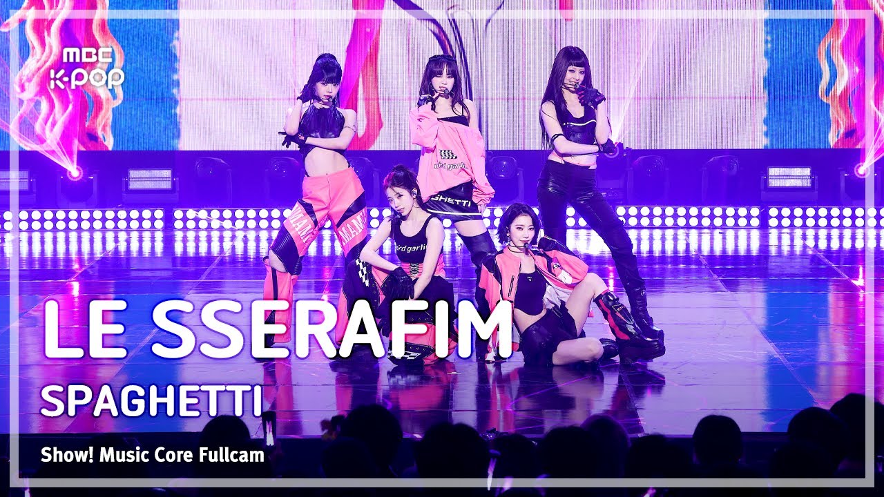 [#음중풀캠] LE SSERAFIM (르세라핌) – SPAGHETTI FullCam | 쇼! 음악중심 | MBC251101
