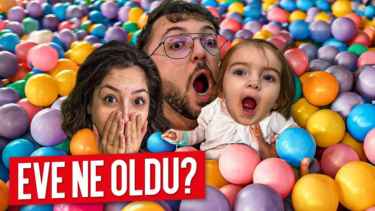 YEĞENİM İLE EŞİME KIŞKIRTMA YAPTIK ! EVİ BALON İLE DOLDURDUK !