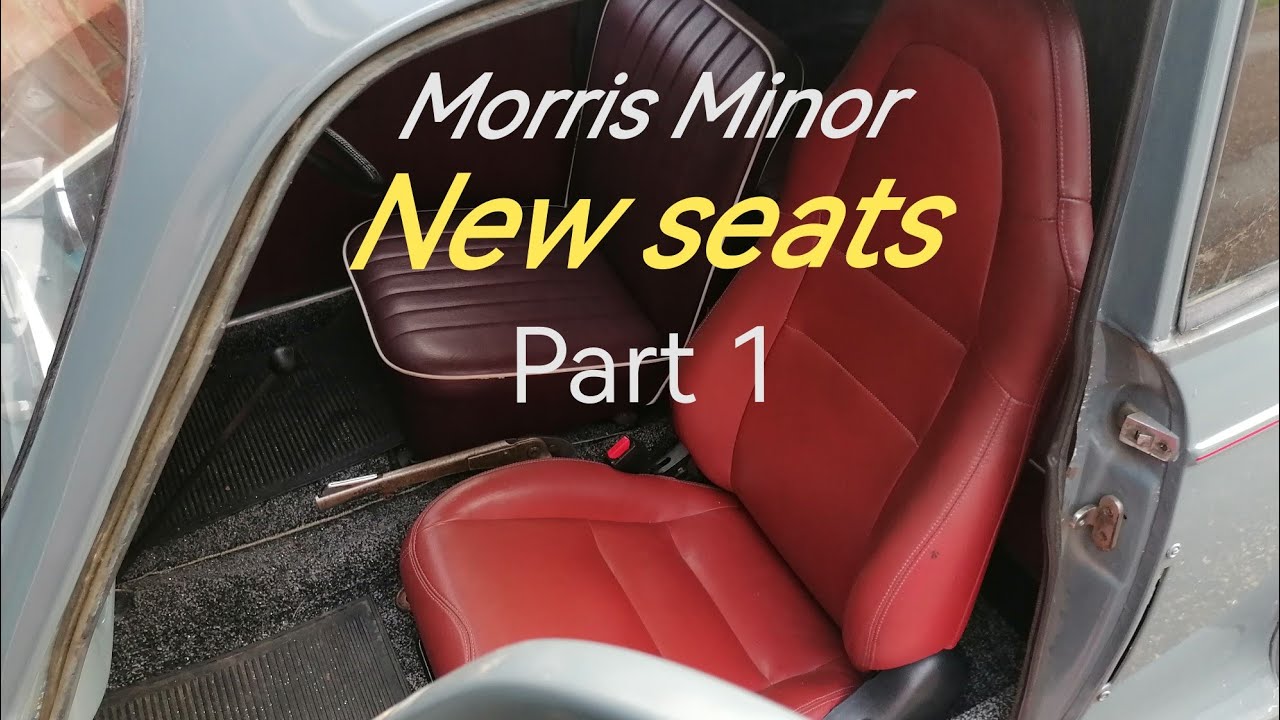 Установка новых сидений на Morris 1956 года, часть 1.