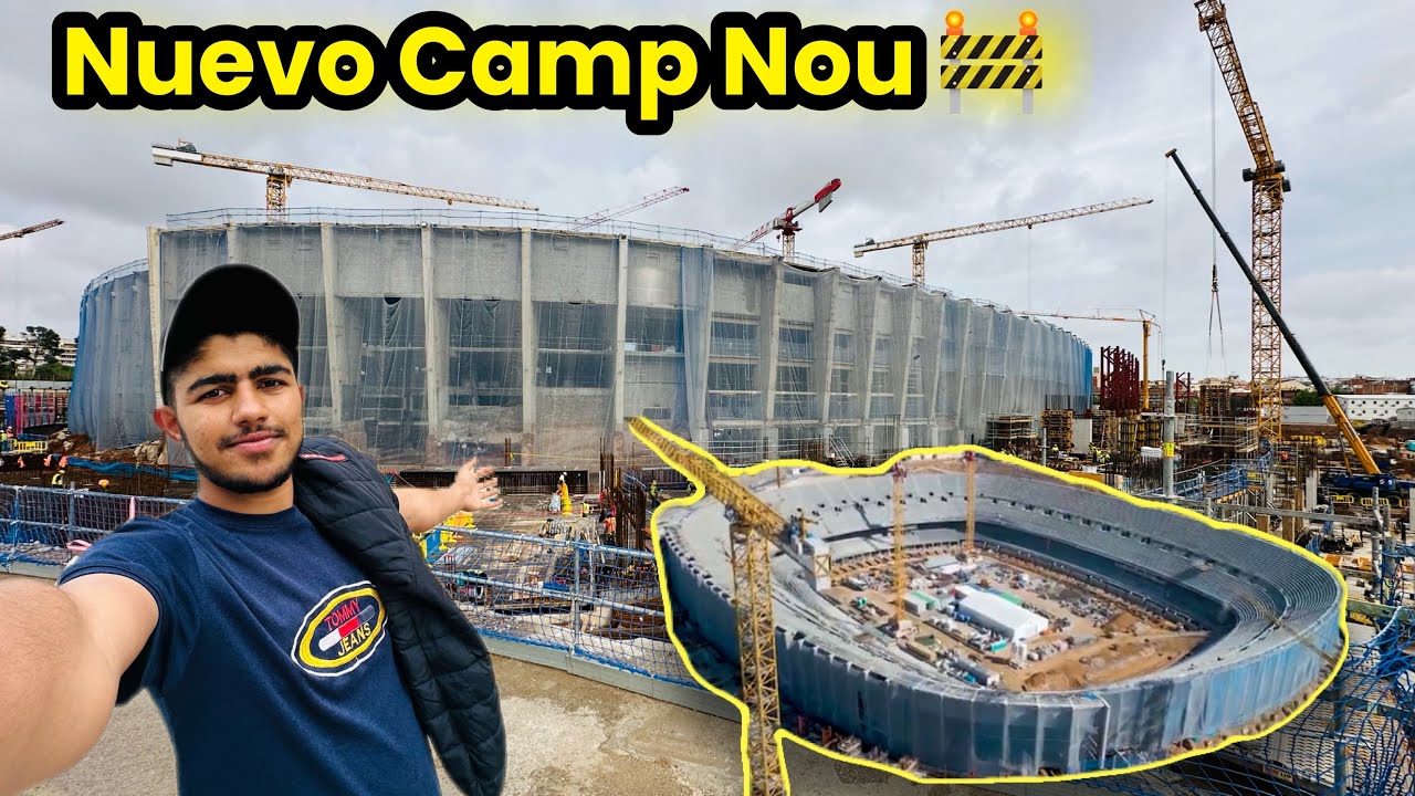 Obra En El Camp Nou 🚧|Especial Video De  Constitución |Fani Vlogs