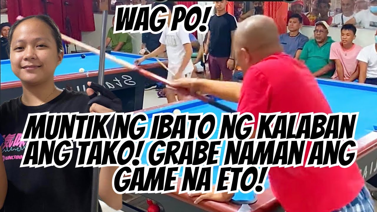 Muntik ng Ibato ng kalaban ang Tako! grabe naman ang Game na eto! Babaeng tirador ng Davao