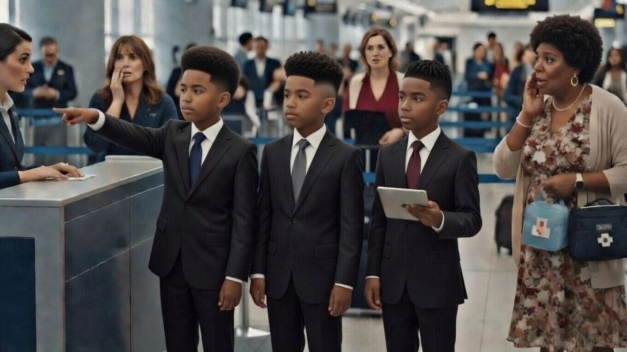 Ignored Black Family’s Medical Emergency — 8-Year-Old Billionaire Triplets Bought the Aircraft