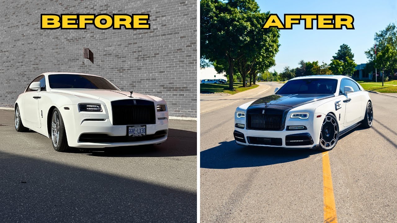 FULL BUILD | Mansory Kit Fitted Into A $350,000 Rolls Royce Wraith