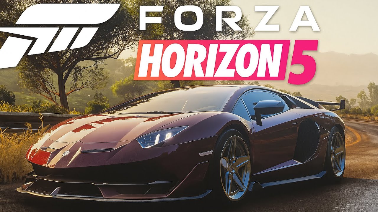Forza Horizon 5 - LAMBORGHINI AVENTADOR 2018!