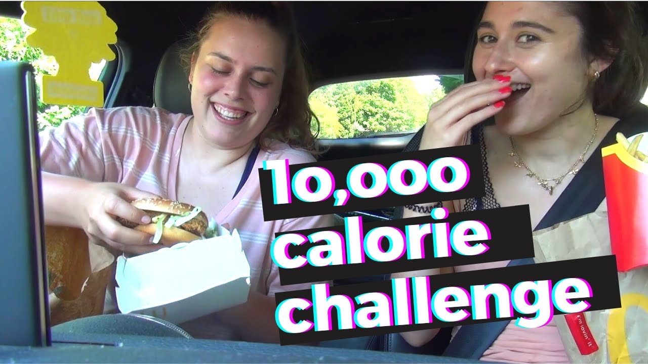 10,000 calorie challenge | VEGAN