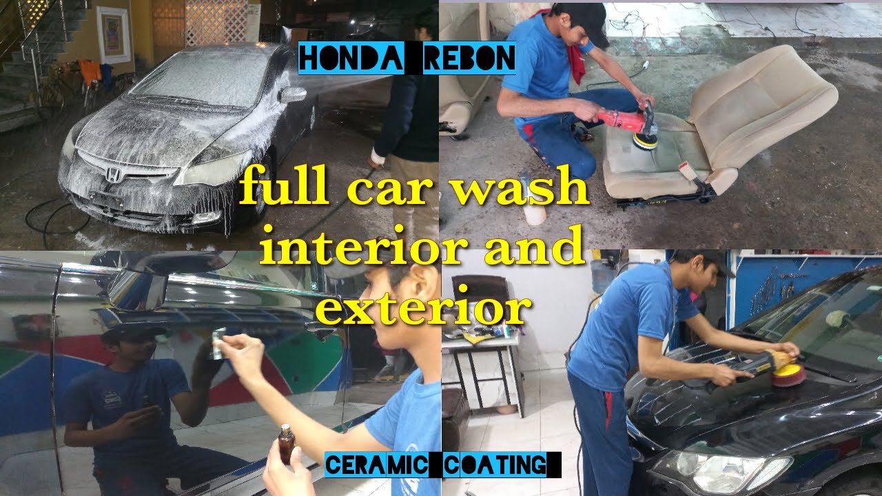 Honda Reborn Detailing Exterior Coating |  Full Car Wash Interior and Exterior