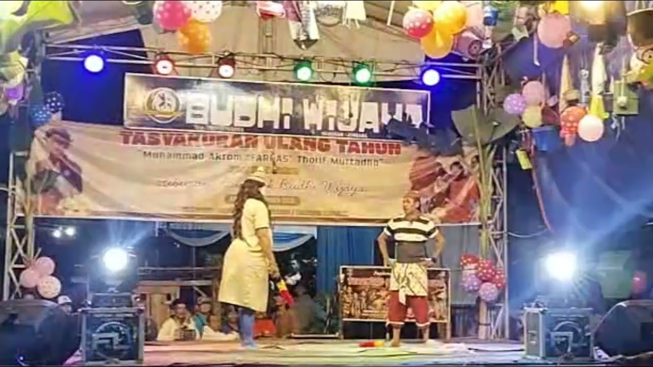 Ludruk sedekah jariah BUDHI WIJAYA PENTAS Di Asemgede Ngusikan Jombang