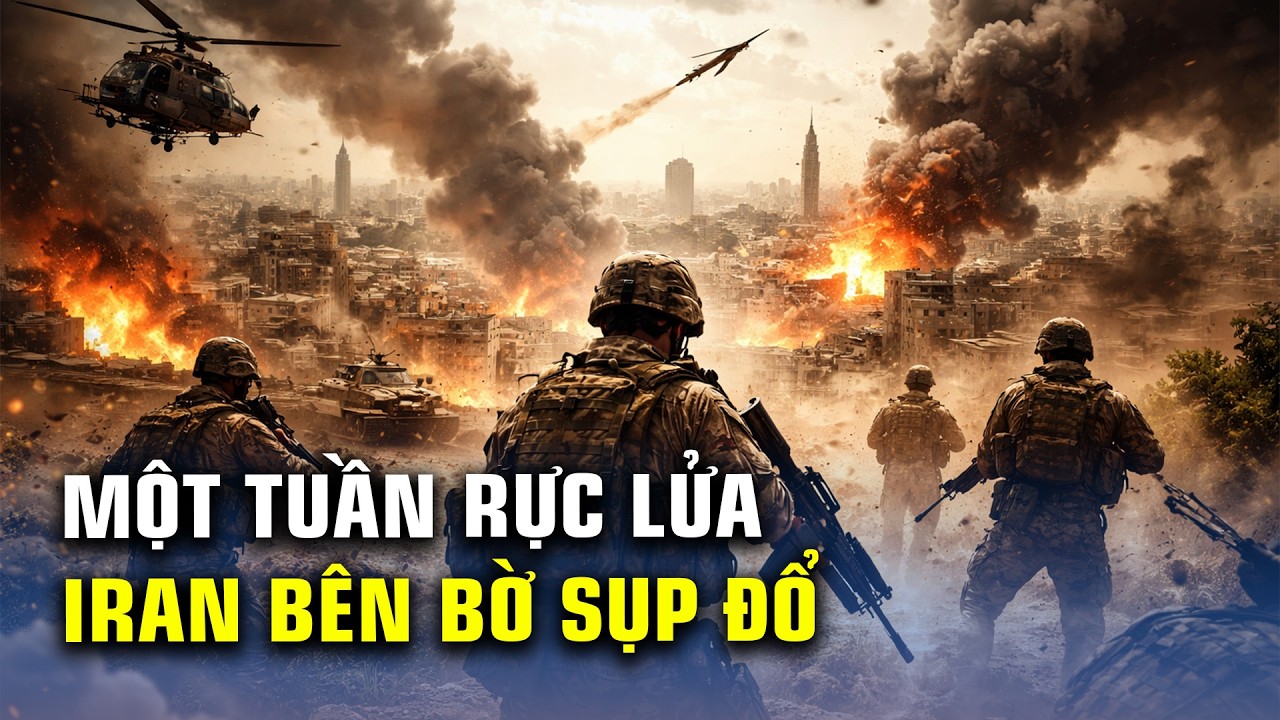 TIN QUỐC TẾ CẬP NHẬT: TOÀN CẢNH 7 NGÀY ĐẪM MÁU TẠI TRUNG ĐÔNG, THẾ GIỚI NÍN THỞ CHỜ ĐỢI!