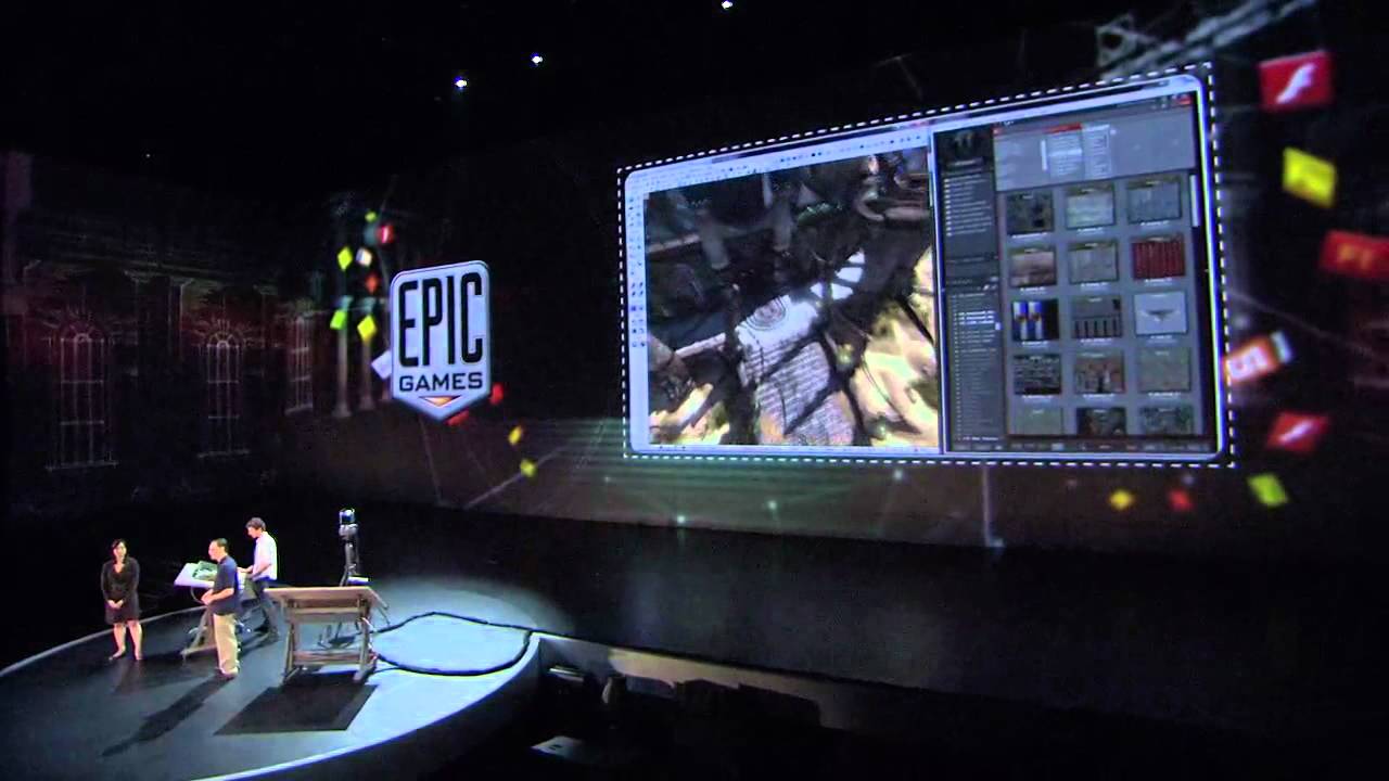 Flash-Based 3D Game Demo: Epic Games