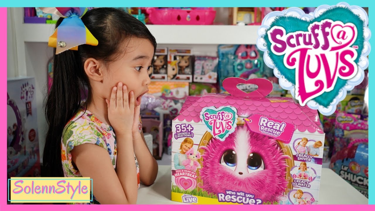 Scruff a Luvs Real Rescue Electronic Pet [Toy Unboxing]