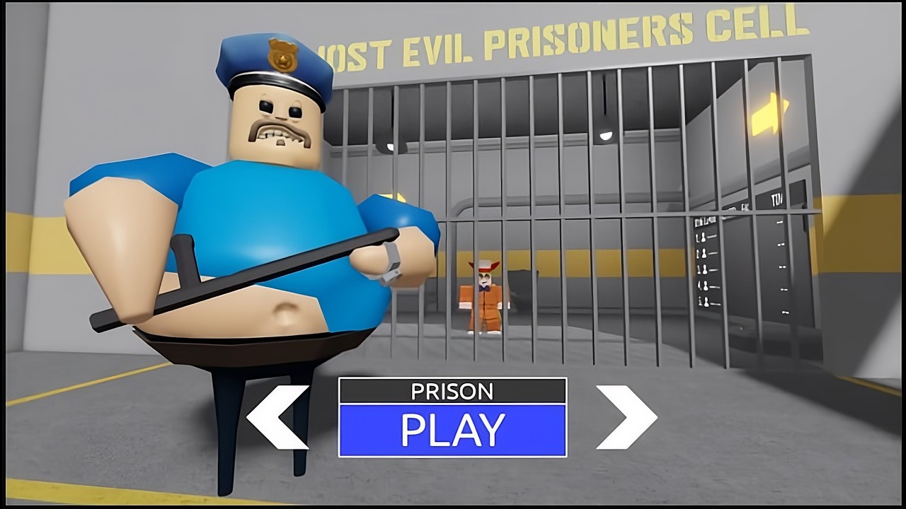 BARRY'S PRISON RUN! OBBY roblox! Gameplay Walkthrough No Death 4K