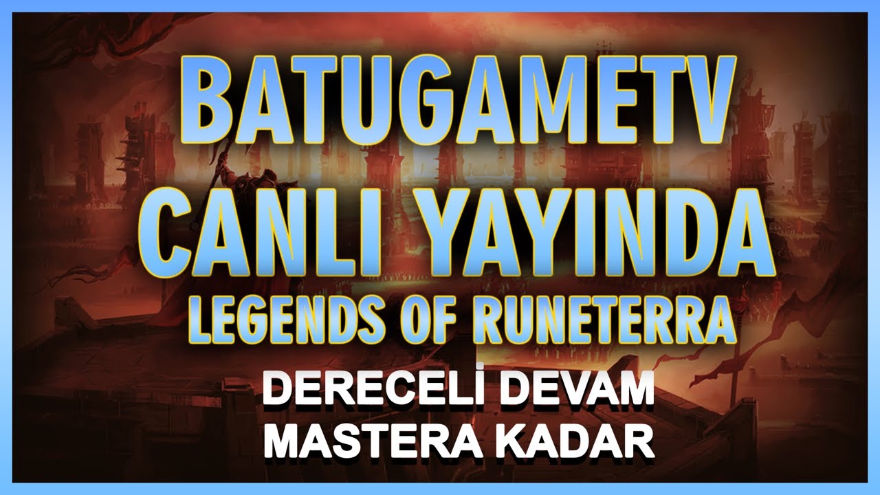 RENEKTON SİVİR DESTESİ DERECELİ DEVAM / LOR Türkçe / Legends Of Runeterra Türkçe