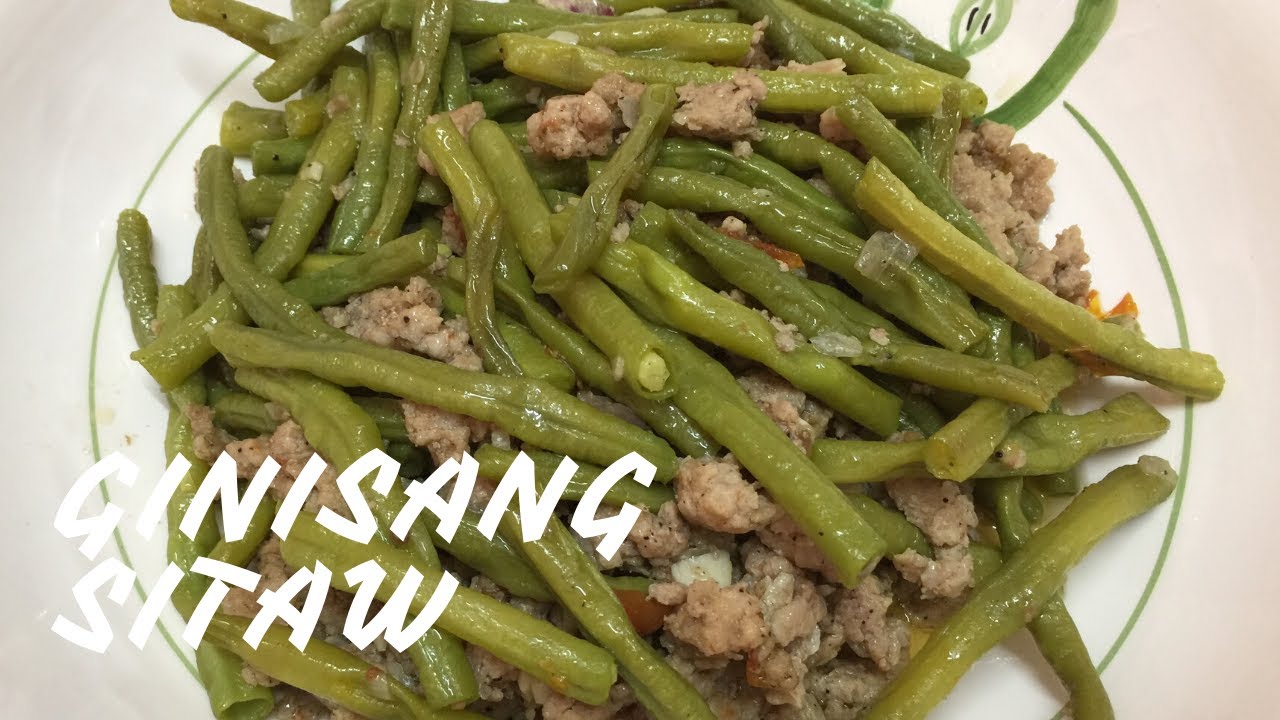 Ginisang Sitaw Recipe