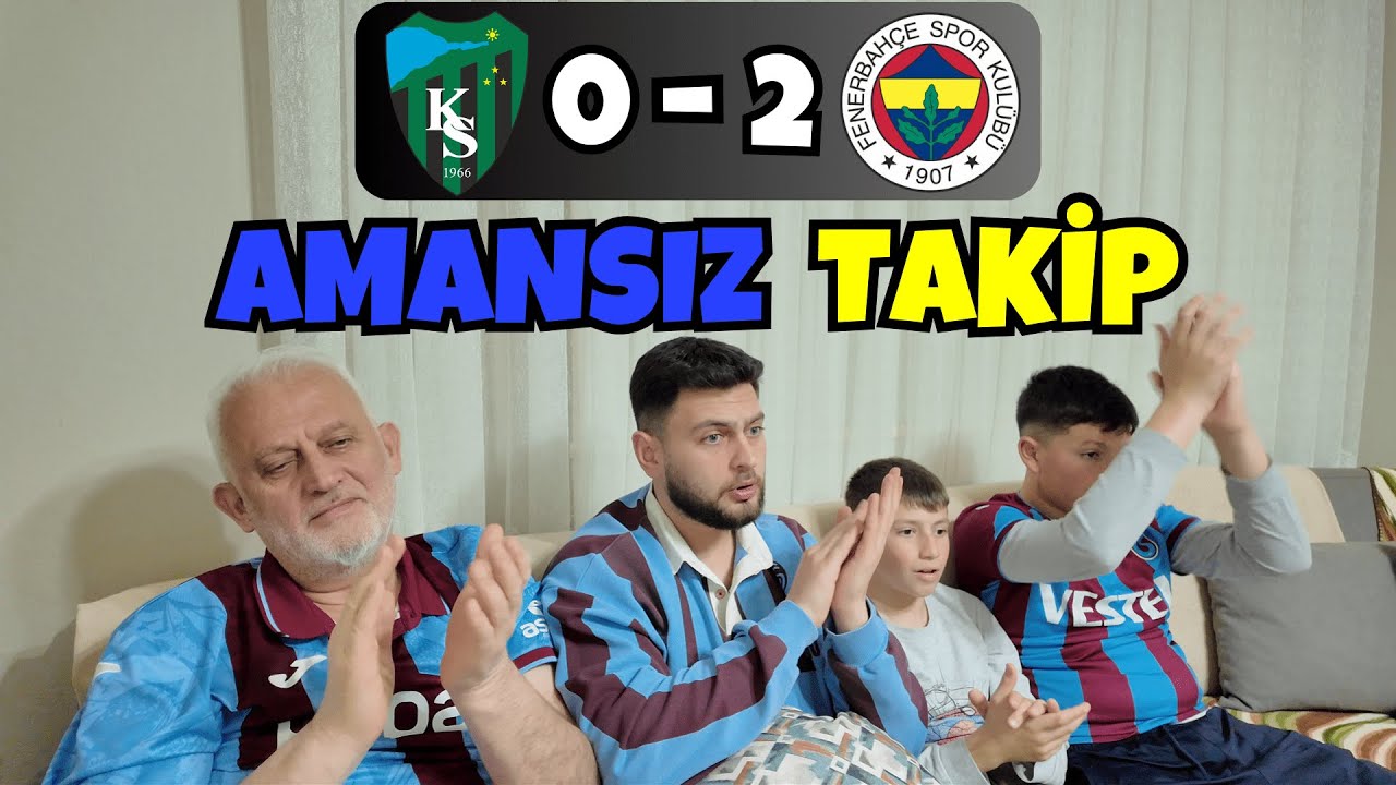 ⚽Kocaelispor - Fenerbahçe⚽ Maçına Tepki ! Amansız Takip !