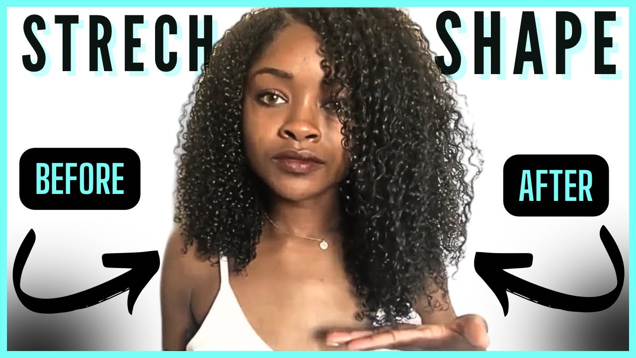 It&rsquo;s CRAZY how well this works! Get Rid of Shrinkage After Curly Hair Routine! (Tension Method)