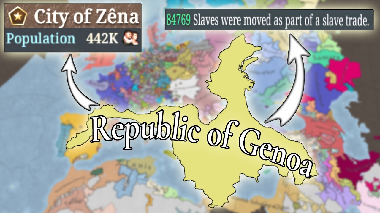 I Created a SLAVE EMPIRE as GENOA in EU5!