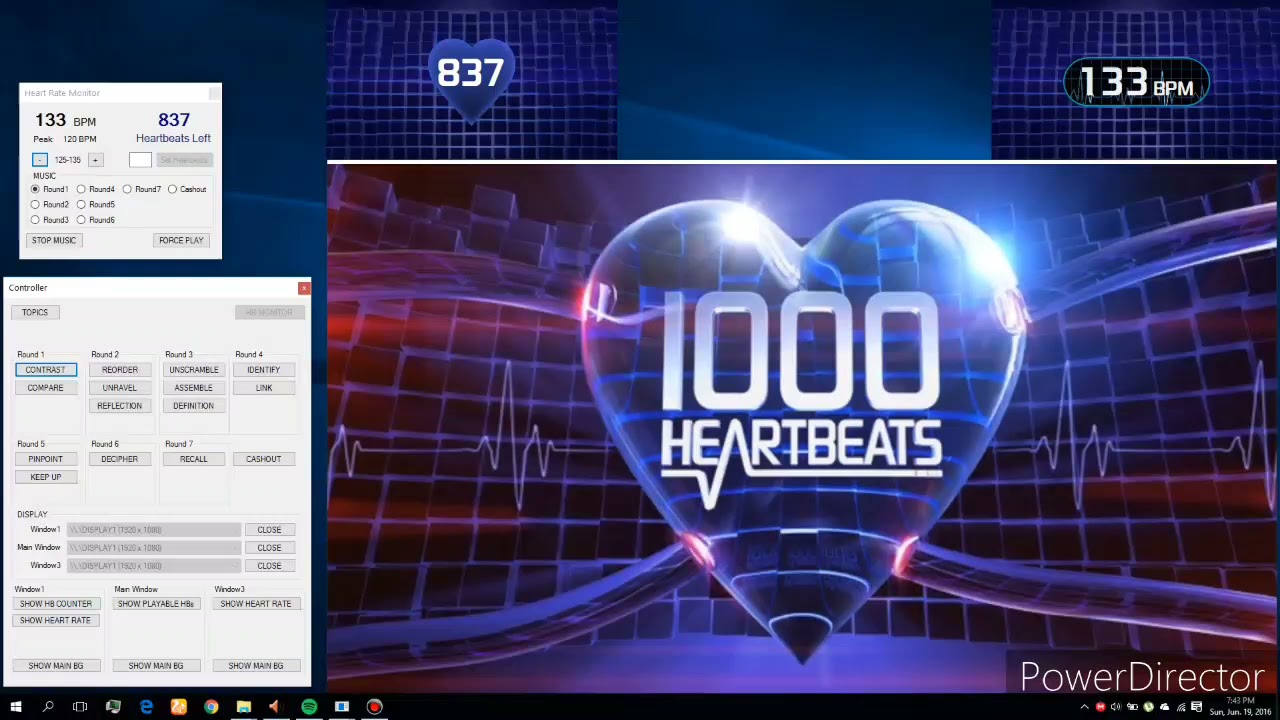 1000 Heartbeats Game 1 Part 2