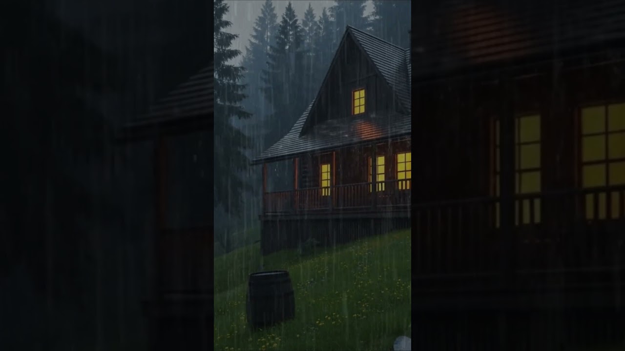 Rain for Deep Sleep #rain #relaxation #asmr #thunderstorm #deepsleep