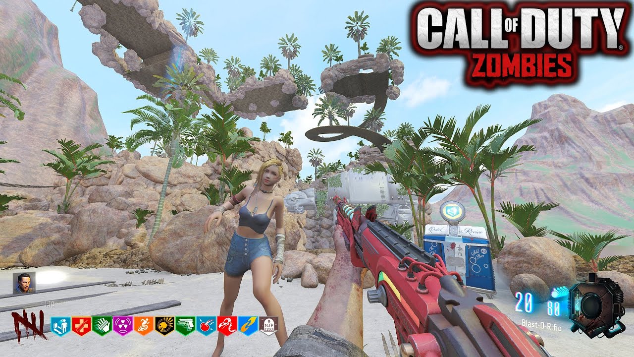 LA TORRE ZOMBER DEL PARAISO NUEVO CUSTOM ZOMBIES RETO COMPLICADO | BLACK OPS 3 ZOMBIES