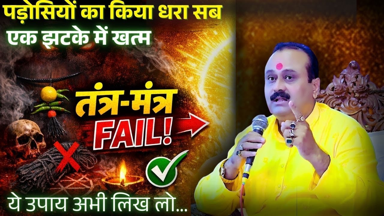 जो ये उपाय कर ले, उस पर कोई तंत्र-मंत्र काम नहीं करता #viralvideo #astrology #shorts #kundali