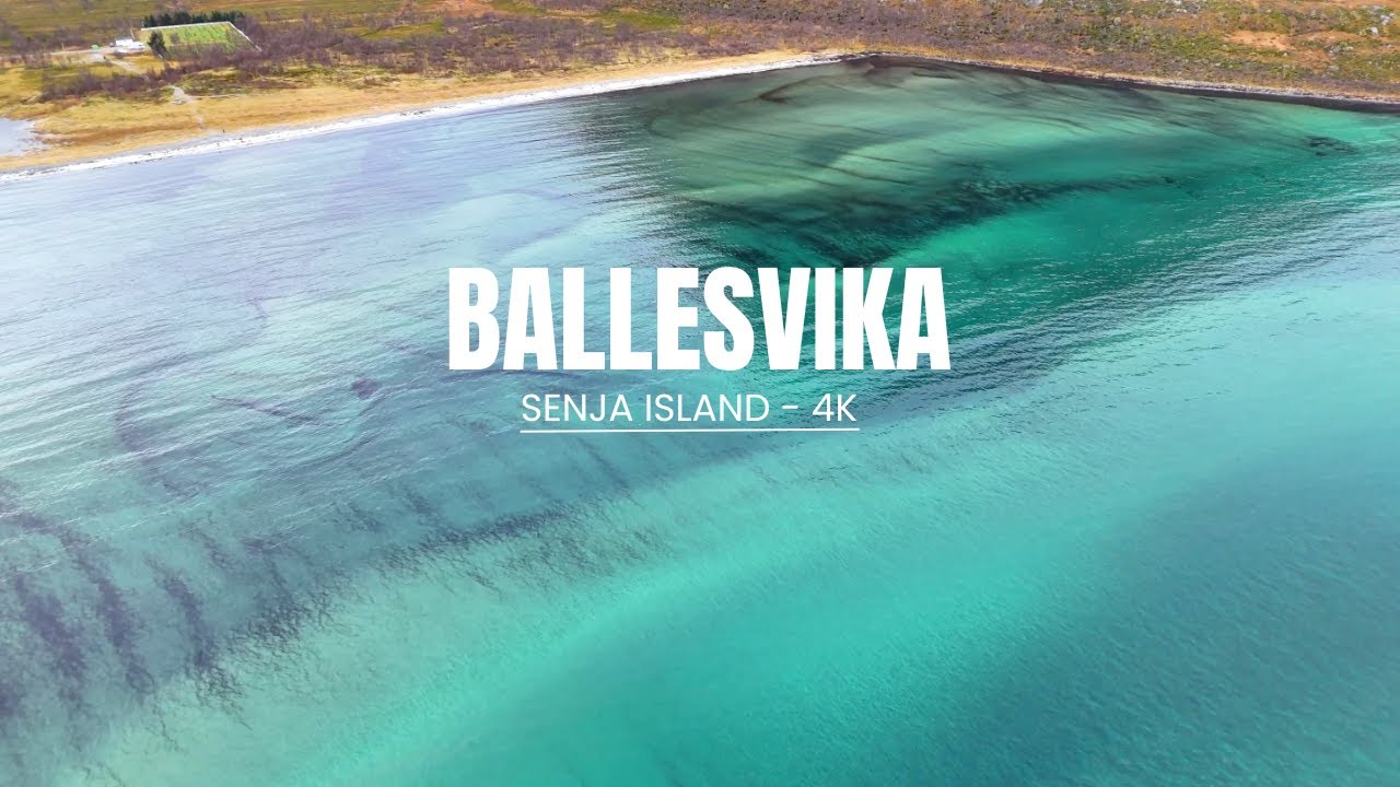 Ballesvika Beach on Senja Island 4K