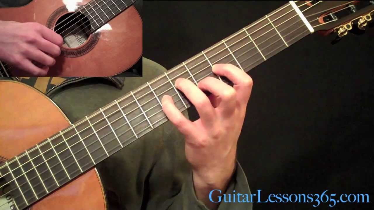 Edelweiss Guitar Lesson - Solo Guitar Arrangement