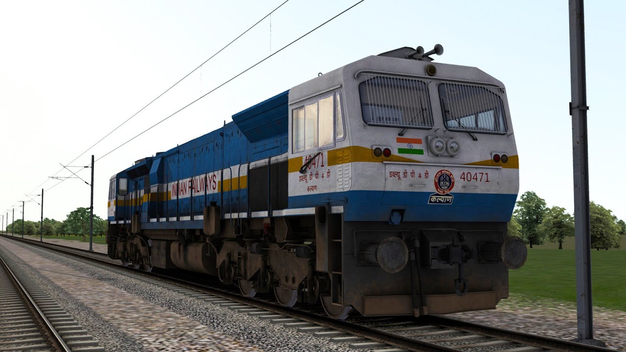 Light Locomotives Compilation Indian Railways Train Simulator