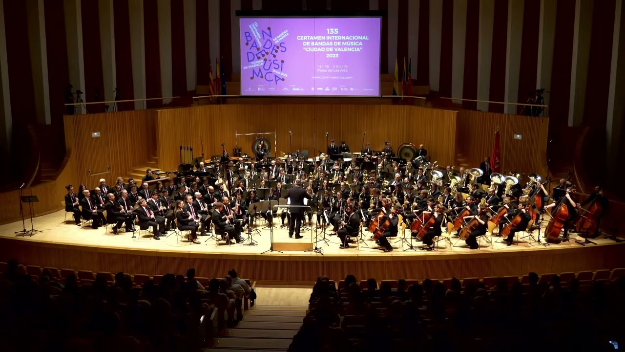 Homenaje a Joaquín Sorolla “La Lira de Pozuelo” Symphonic band, シンフォニックバンド, 交響樂隊