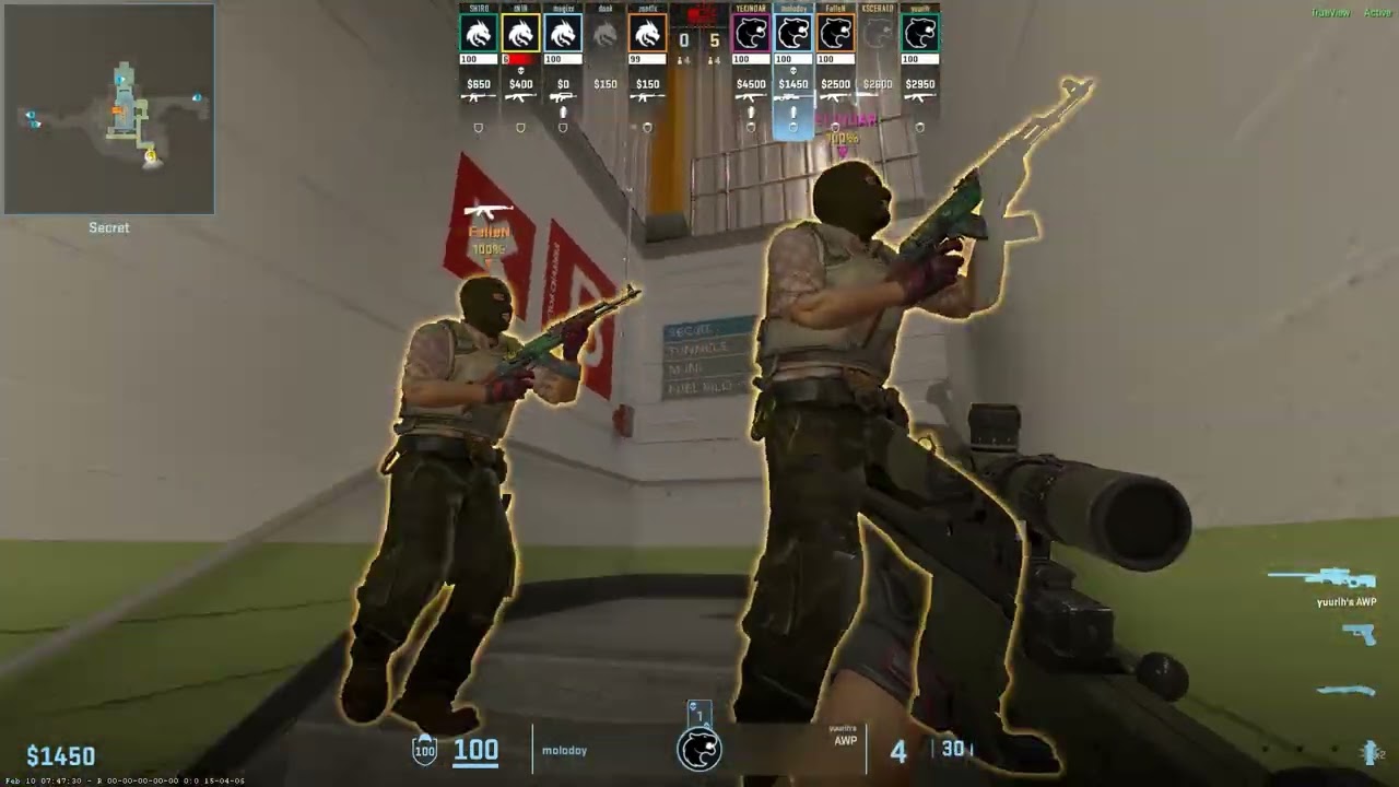 CS2 POV Demo FURIA molodoy (24/10) vs Spirit (de_nuke) @ IEM Kraków 2026