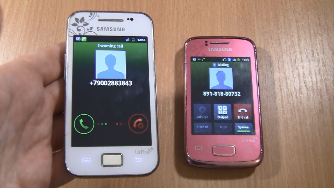 Over the Horizon Incoming call & Outgoing call at the Same Time 2  Samsung Galaxy La Fleur
