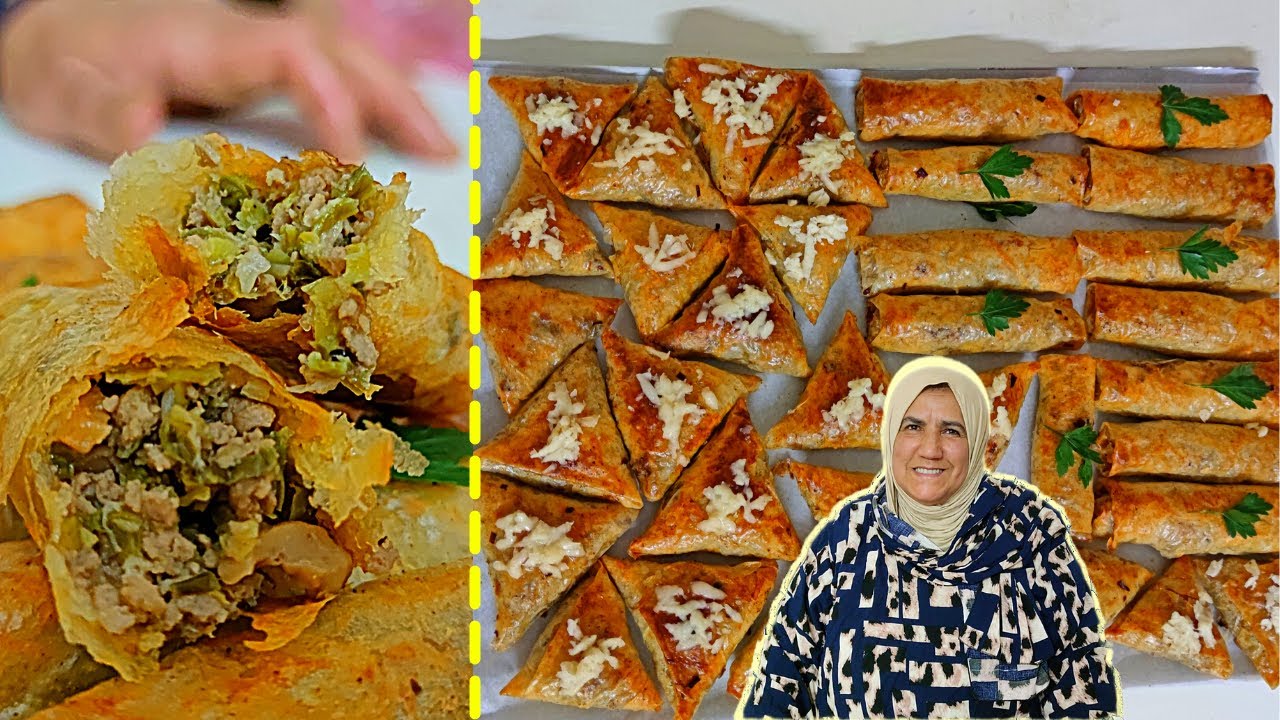 بريوات مالحين صحيين مع سيكار 😍 ساهلين ماهلين بدون قلي❗مع الحاجة روكي / تجهيزات رمضان 2022