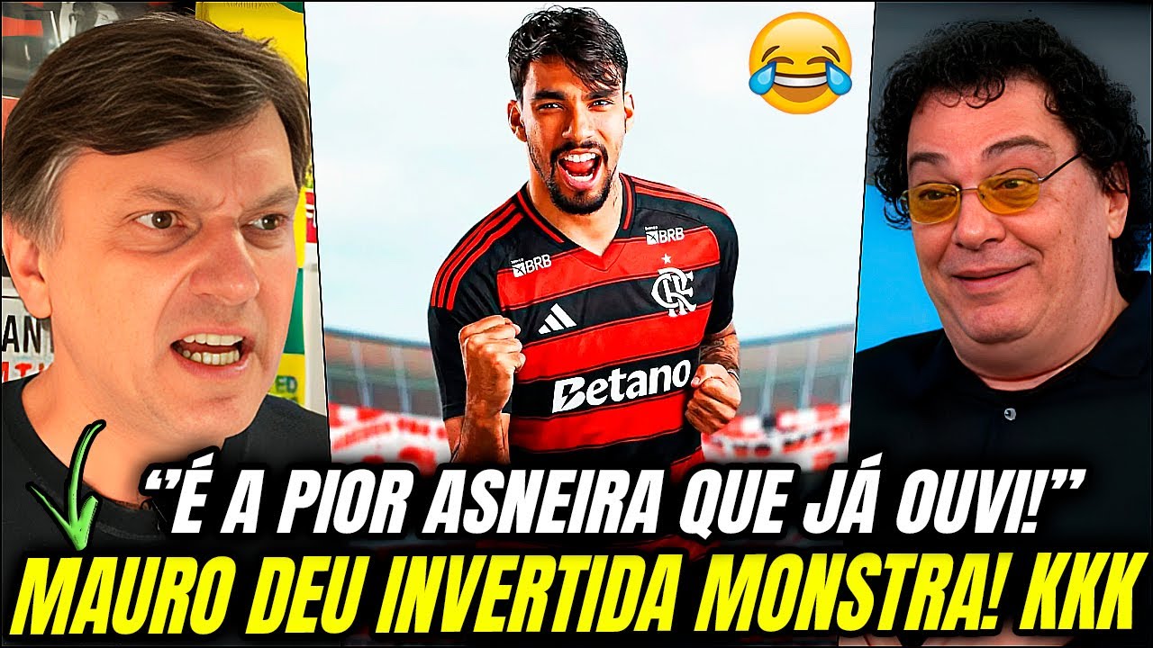 😂 TOMOU INVERTIDA MONSTRA! MAURO CEZAR HUMILHA CASAGRANDE APÓS DESFAZER DO FLAMENGO!