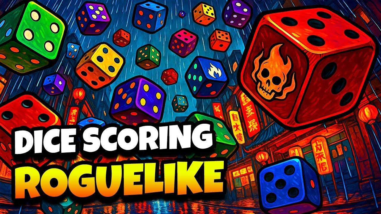 New Combo-Building Dice Scoring Game! | Dice Dice Baby