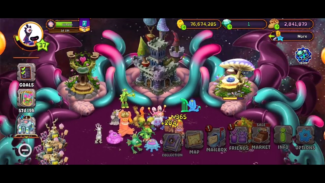 Almost getting Glasheir on Celestial Island #mysingingmonsters #msm
