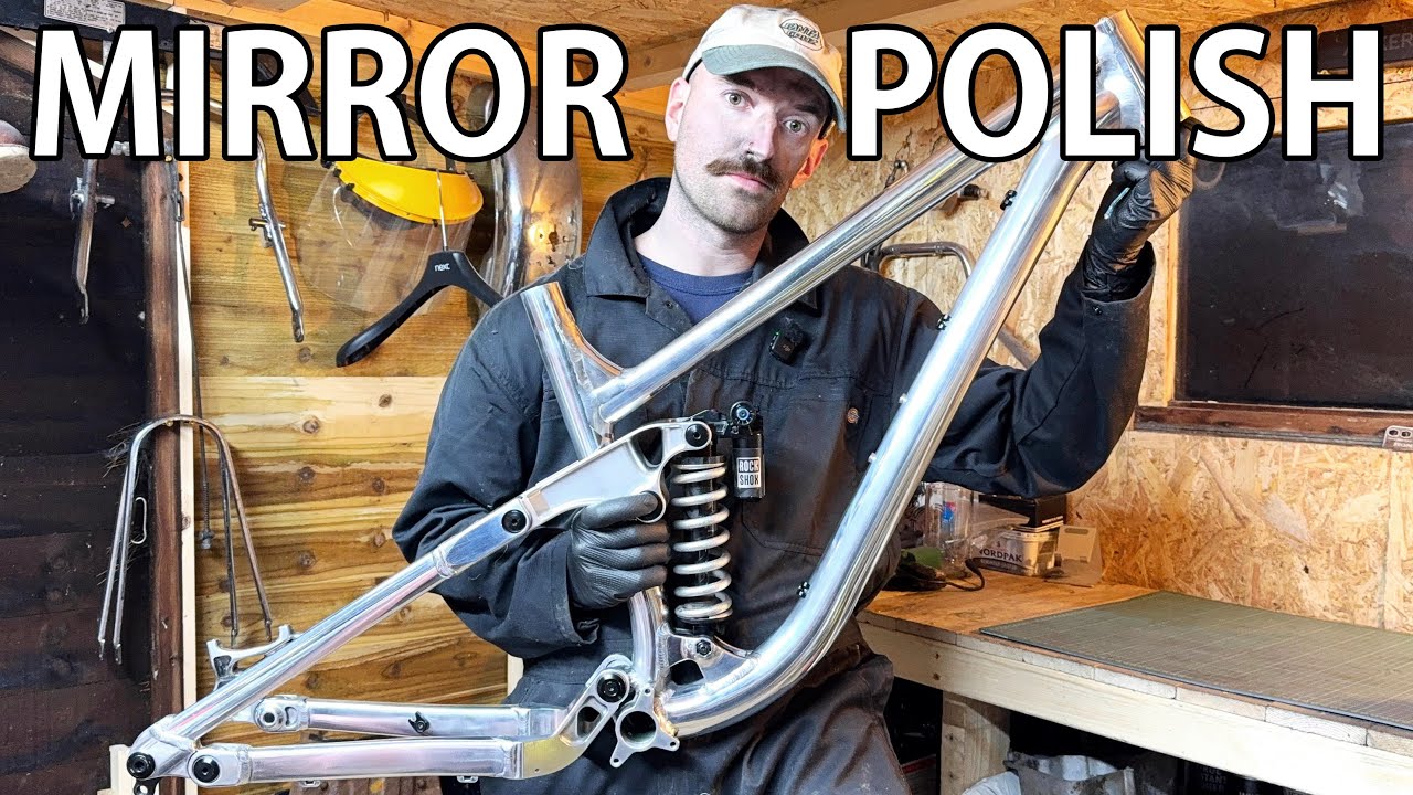 Mirror Polishing a Mountain Bike Frame