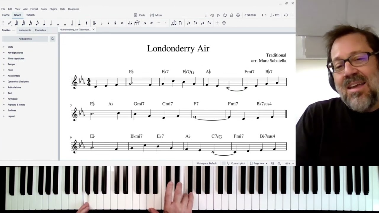 A surprisingly simple way to play from a lead sheet