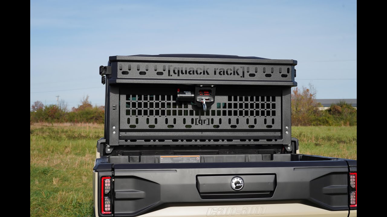 Can-Am Defender Headache Winch Rack Install
