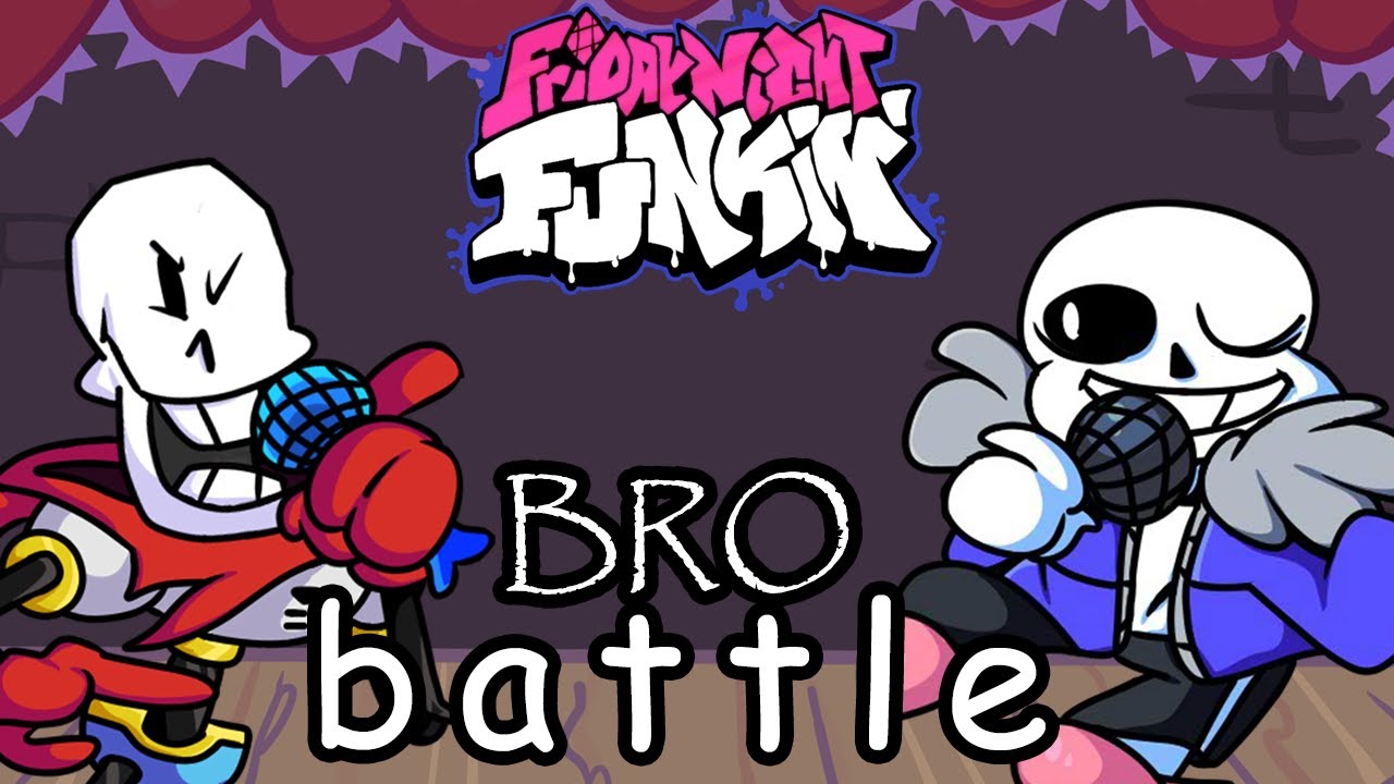 Bro Battle - Sans and Papyrus cover Dad Battle (Friday Night Funkin')