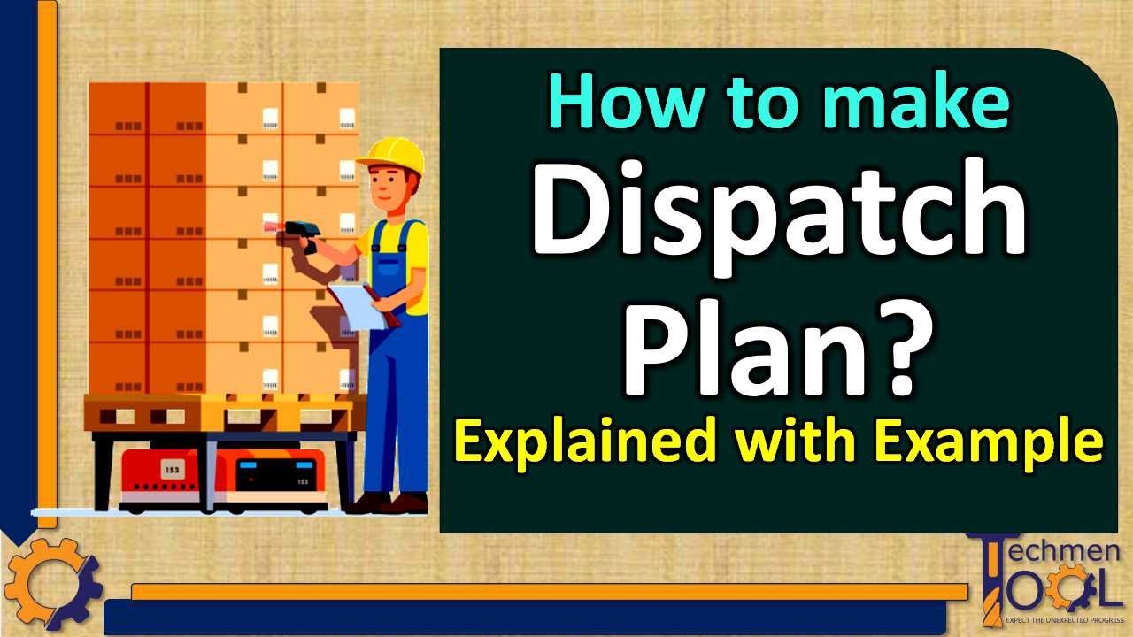 How to make Dispatch Plan? | Goods Delivery Plan | PPC | Stores | Explained with example